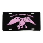 Duck Commander License Plate Pink