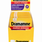 Dramamine 8 Count Blister Pack Vial