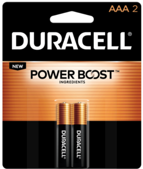 Duracell AAA Batteries (2-Pack) 54/2