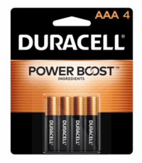 Duracell AAA 54/4 (3/18's) #MN2400B4Z