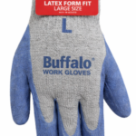 Buffalo Latex Coated Large Gloves #2400