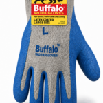 Buffalo Latex Coated Large Gloves #2400