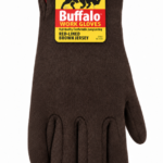 Buffalo Jersey Red Lined Gloves #1550