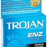 Trojan ENZ-Lubricated 3's (Light Blue) #93050