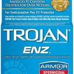 Trojan ENZ with Spermicidal Lubrication 3's (Dark Blue) #93150