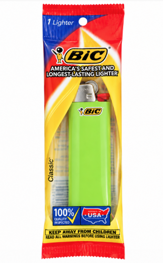Bic Classic Pouch Pack Lighters1 DZ to Carton