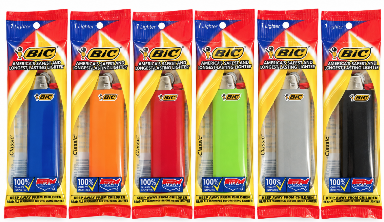 Bic Classic Pouch Pack Lighters1 DZ to Carton - Image 2