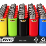 BIC Mini lighters with Clutch 50's
