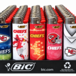 Bic NFL Kansas City Chiefs Lighters 50's