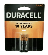 Duracell AAA 54/2 (3/18's) #MN2400B2Z