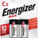 Energizer C Battery 12/2's Pack #E93BP-2