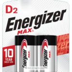 Energizer D Battery 12/2's #E95BP-2