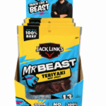 Jack Links Mr. Beast Teriyaki Beef Jerky1.25oz (10)