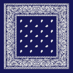 Bandanna Dark Blue
