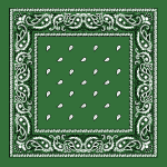 Bandanna Hunter Green