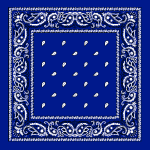 Bandanna Royal Blue
