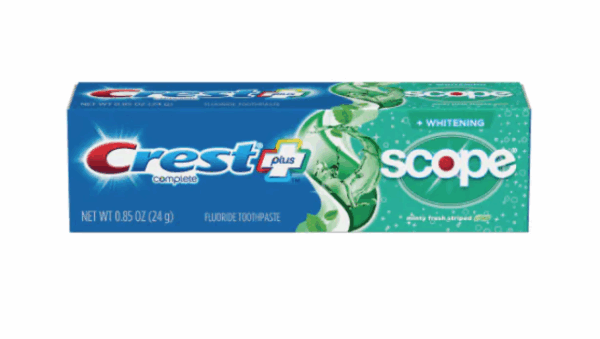 Crest Plus Scope Toothpaste