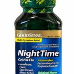 Good Sense Night Time Cold and Flu Liquid 8 oz  (Vick's NyQuil)
