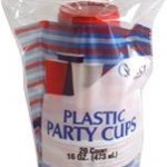 Salute 18oz Plastic Cups 20ct