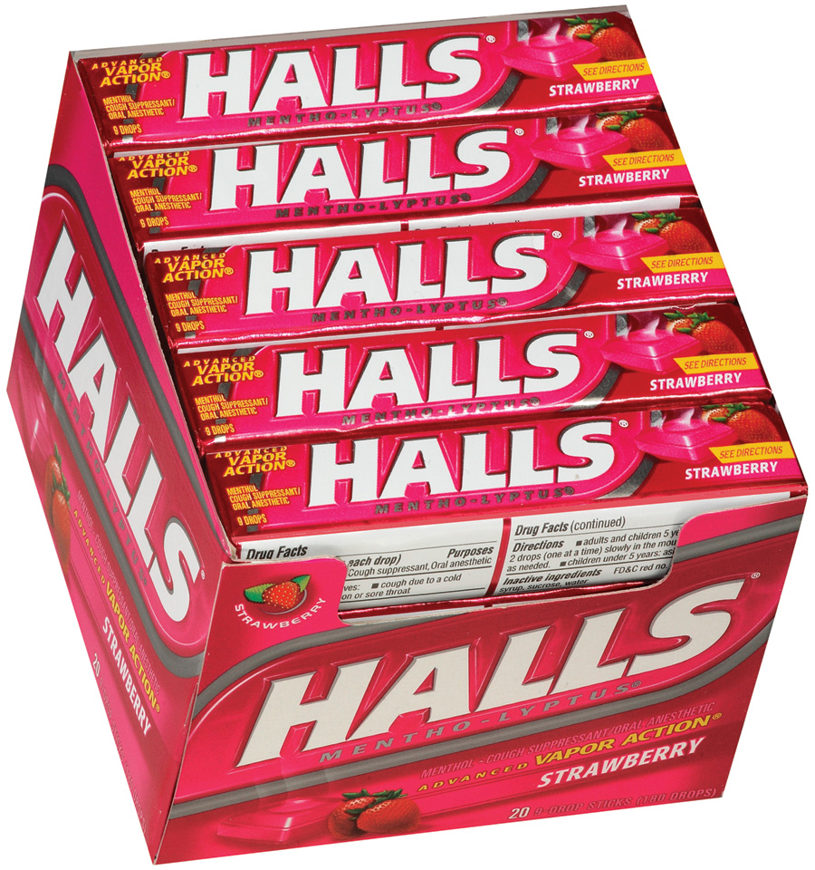 Hall s Cough Drops Strawberry SessionsUSA