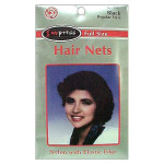 Black Nylon Hair Nets 3 Pack