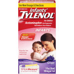 Tylenol Suspension Infant Drops Grape