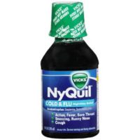 Vicks Nyquil Cold & Flu Liquid Regular 8oz