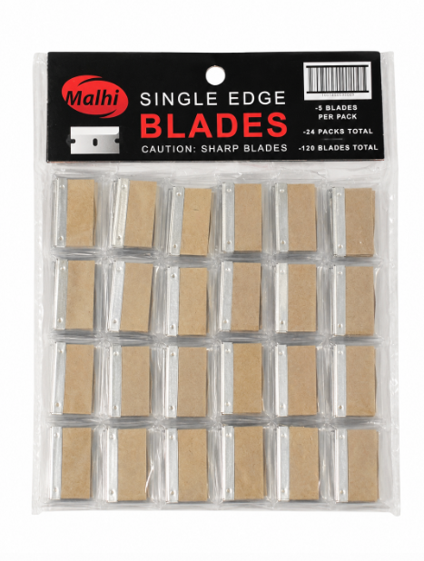 Malhi Single Edge Razor Blades 24's