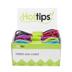Hot Tips Stereo Auxiliary Cell Phone Cable