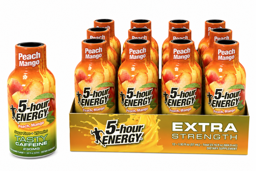 5 Hour Energy Extra-Strength Peach Mango