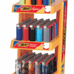 3 Tier Blaze Lighter Display 150's