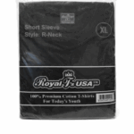 Royal Black Crew Neck T Shirt XL