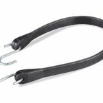 Black Rubber Strap 15"