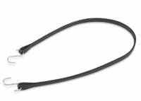 Black Rubber Strap 41"