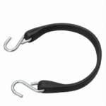 Black Rubber Strap 9"