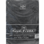 Royal Black V Neck T Shirt 6XL