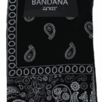 Hang Tab Bandanna Black