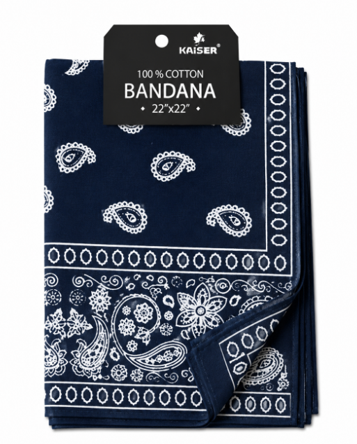 Hang Tab Bandanna Navy