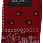 Hang Tab Bandanna Red