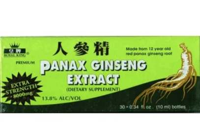 Royal King Super Extra-Strength 8000MG Ginseng Vials