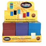 100's Cigarette Case Flip Top Metallic 12's #CH22M