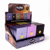 King Cigarette Case Flip Top Met 12's #CH29