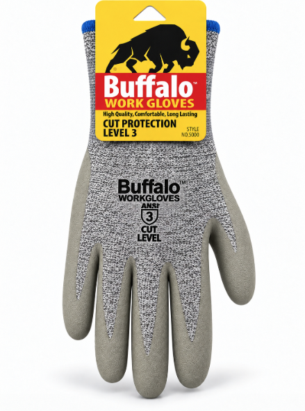 Buffalo Level 3 Cut Protection Large #5000, ANSI 3 Cut