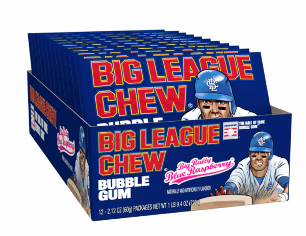 Big League Chew Blue Raspberry 12's #66146