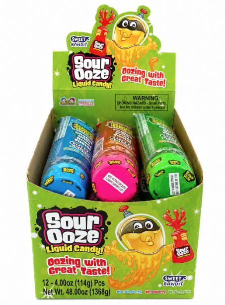Kidsmania Sour Ooze Tube 12's