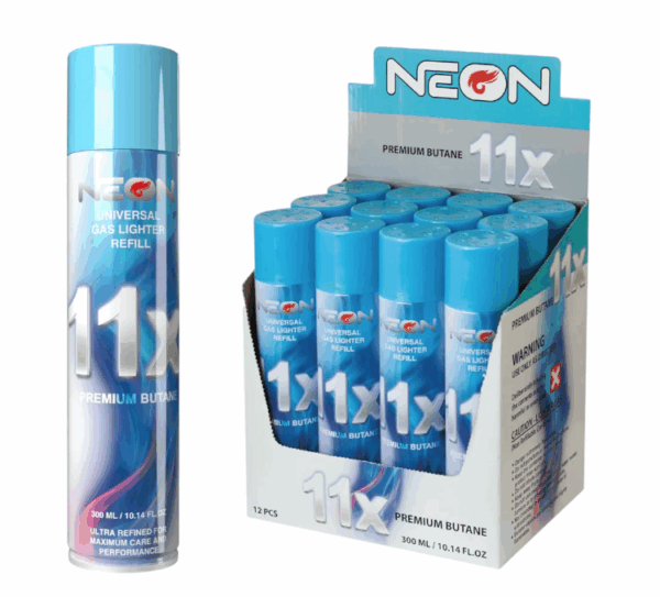 Neon 11x Refined Butane 300 ML 12's