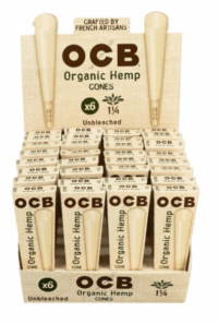OCB Organic Hemp Cone  1 1/4 32/6's