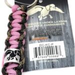 DUCK COMM BRAID KEY CHAIN PINK 12S
