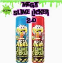 MEGA SLIME LICKER 2.0 BLUE RAZZ & STRAWBERRY