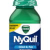 NyQuil Cold & Flu 4 Pack Small Convenience Store Size 4oz - Image 2